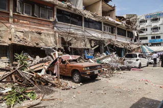 earthquake devastation